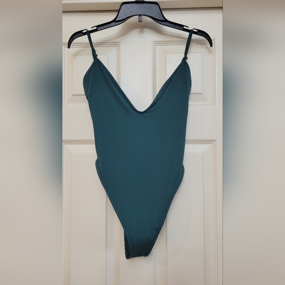 Charcoal Apparel One Piece (Lake Green)